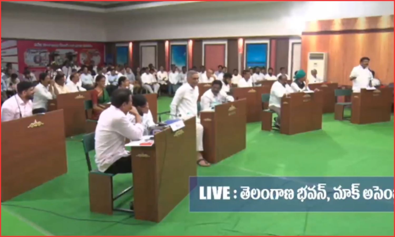 بی آر ایس کی فرضی اسمبلی میں کانگریس پر طنز| Mock Assembly Session