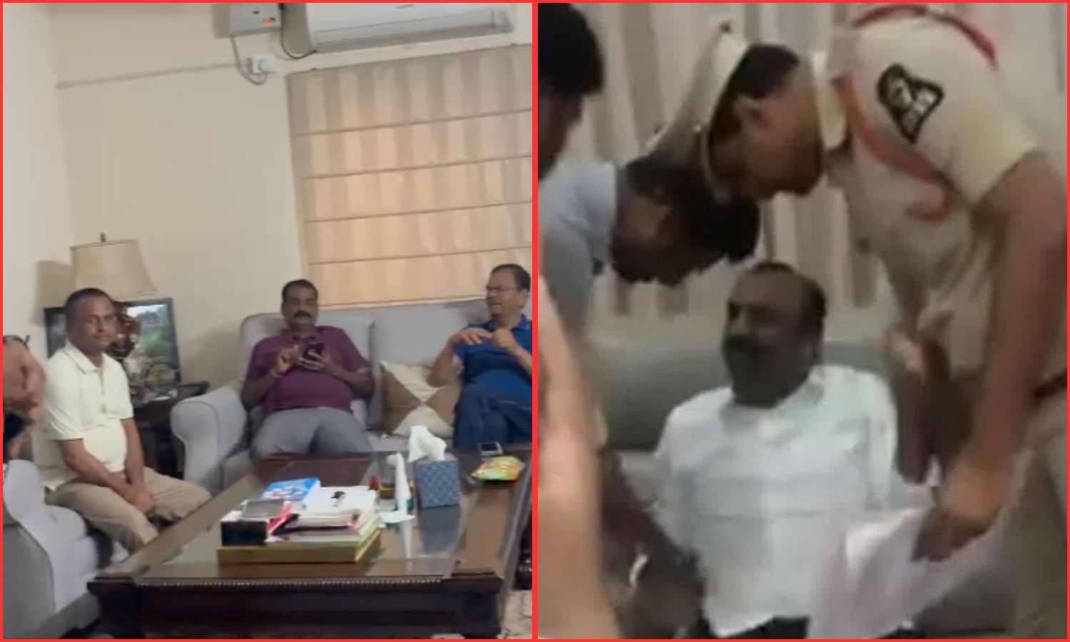تلنگانہ اسمبلی تنازع، بی آر ایس کے ایم ایل سیز تاتھا مدھو اور نوین کمار ریڈی گرفتار | BRS MLC Arrest