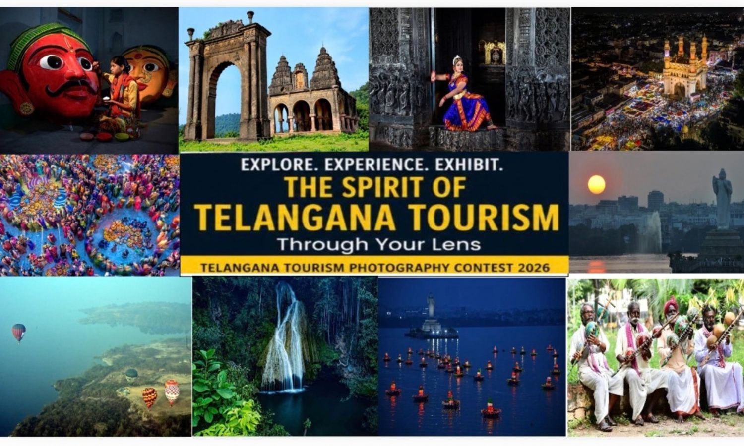 تلنگانہ فوٹوگرافی مقابلے کے فاتحین کا اعلان | Telangana Tourism Contest
