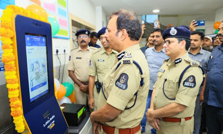حیدرآباد میں اے آئی اسمارٹ کیوسک سیٹو لانچ | Smart Police Kiosk