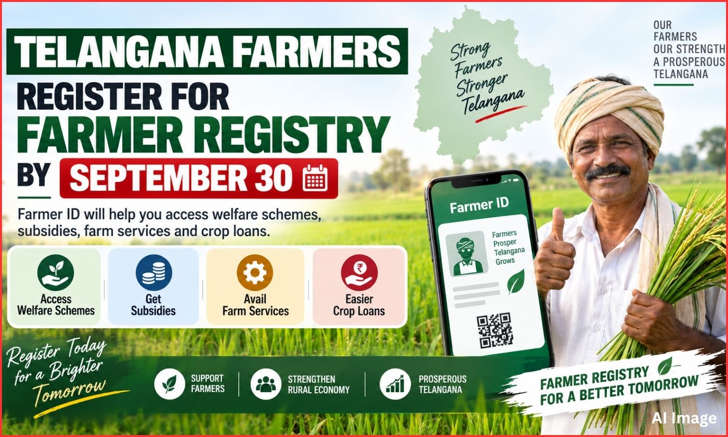 کسان رجسٹریشن کی خصوصی مہم | Farmer Registry Telangana