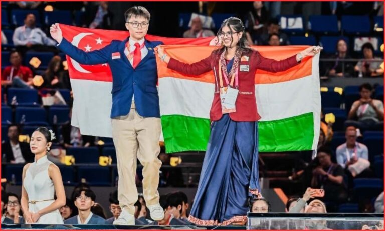 مہرالنسا بیگم نے بھارت کے لیے سلور میڈل جیت لیا | WorldSkills Silver Medal