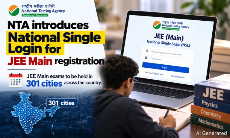 جے ای ای مین 2027 کے لیے سنگل لاگ اِن | JEE Main Login System