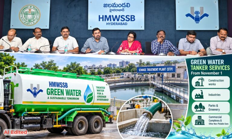 حیدرآباد میں گرین واٹر ٹینکر سروس کا آغاز | Green Water Tanker Service