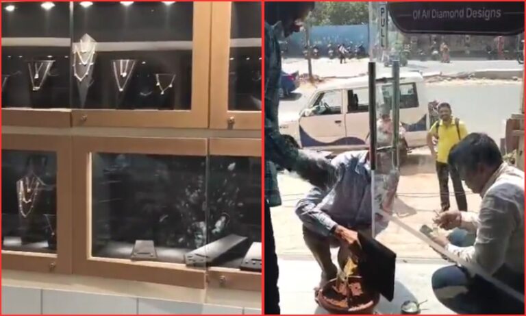 زیورات کی دکان میں ہیروں کی چوری | Medipally Jewellery Burglary