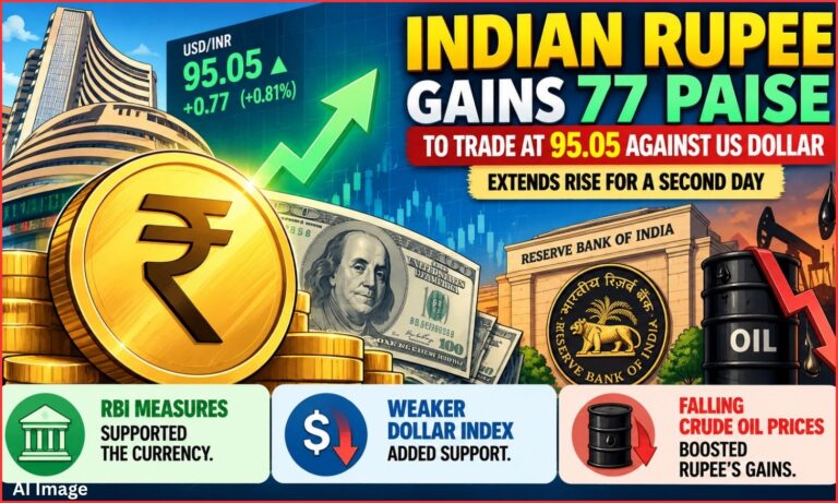 روپیہ ڈالر کے مقابلے میں 77 پیسے مضبوط | Indian Rupee Recovery