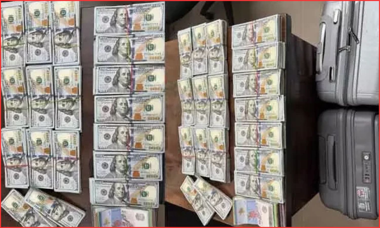شمس آباد ایئرپورٹ پر غیر ملکی کرنسی ضبط | Foreign Currency Seizure