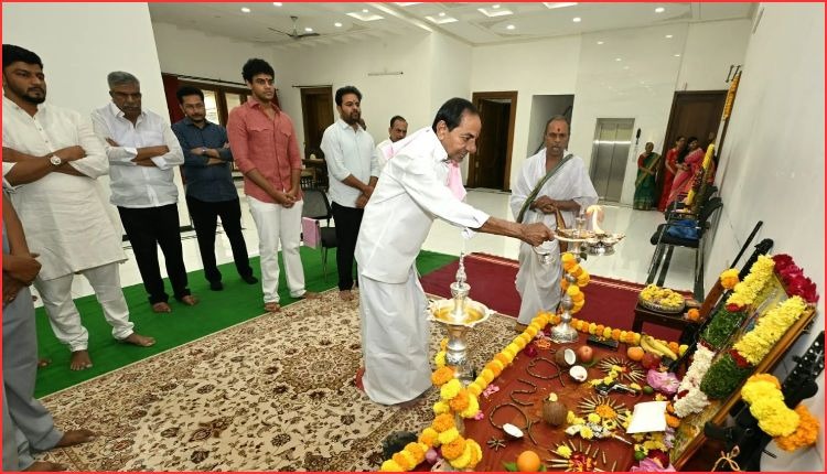 کے سی آر کی دسہرہ تقریبات | KCR Dussehra Celebrations