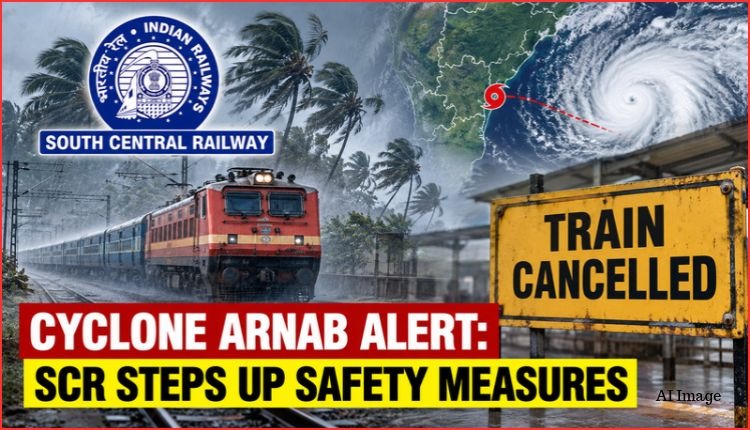 طوفان ارناب کے پیش نظر ریلوے کے حفاظتی اقدامات | Railway Cyclone Safety