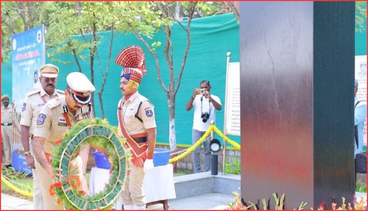 سائبرآباد پولیس کا شہداء کو خراج عقیدت | Cyberabad Police Martyrs