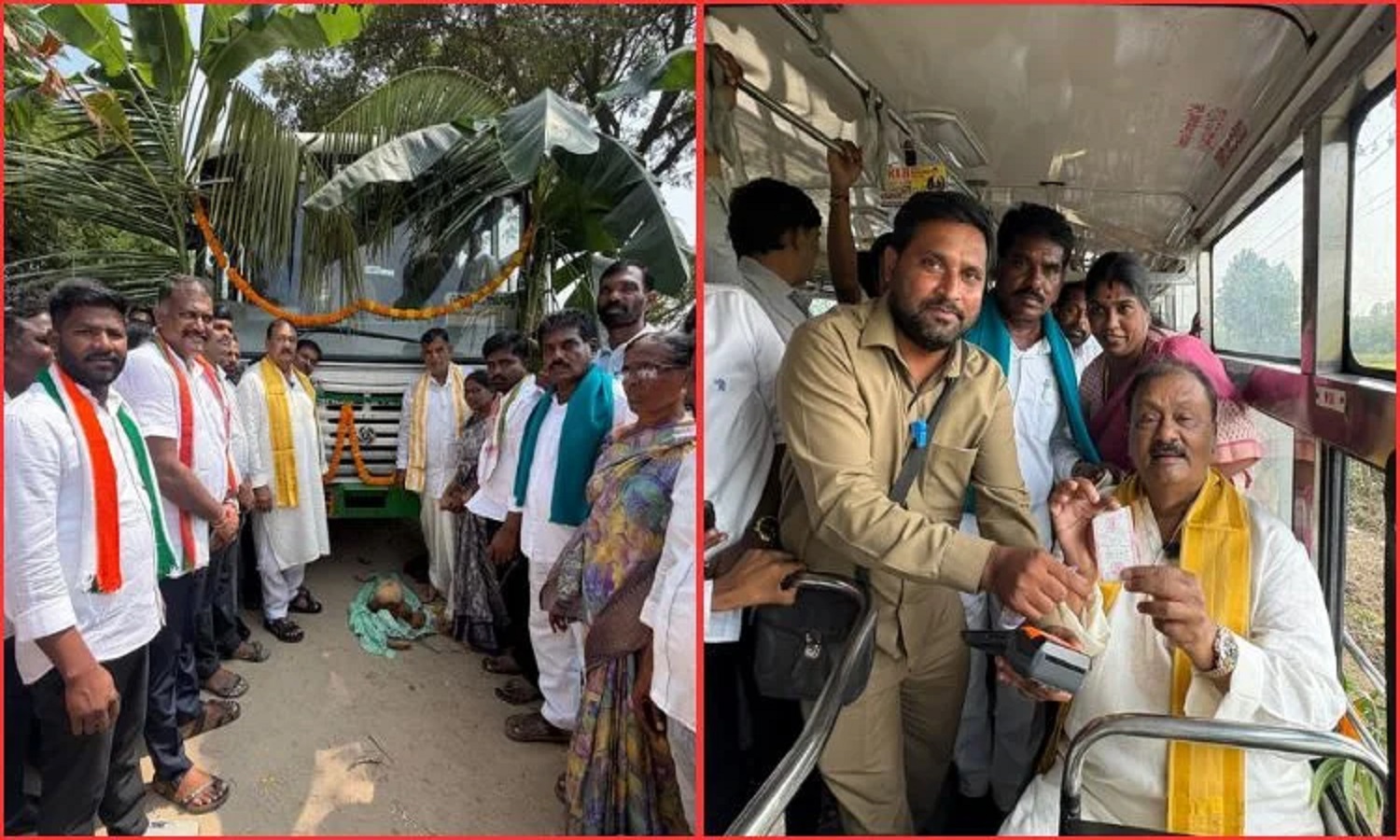 ٹپّاپور میں 17 سال بعد بس سروس بحال | Tippapur Bus Service