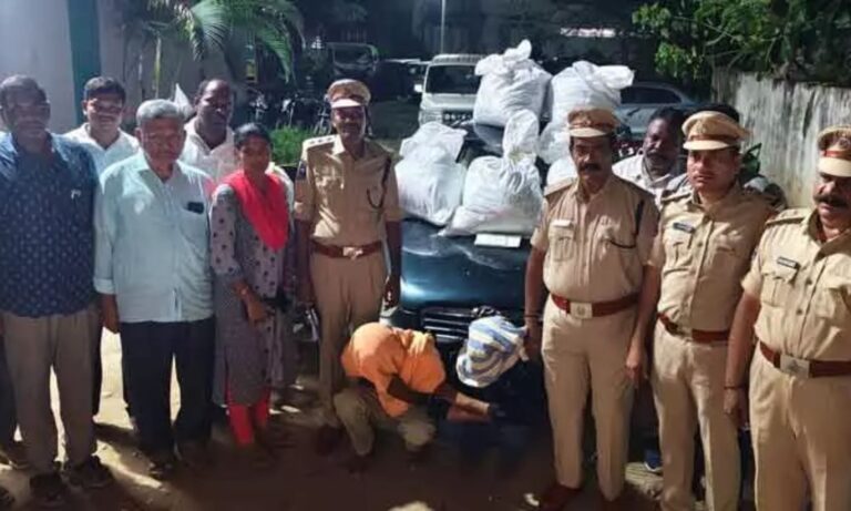 365 کلو گانجا ضبط، 4 افراد گرفتار | Ganja Seizure Khammam