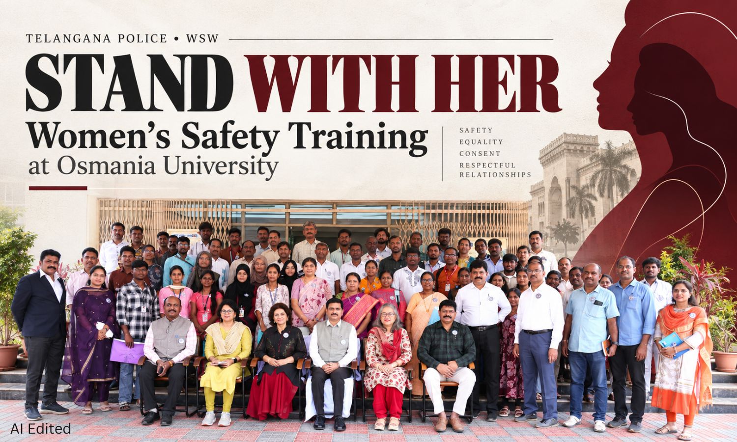 عثمانیہ یونیورسٹی میں خواتین کے تحفظ کی تربیت شروع | Women Safety Training