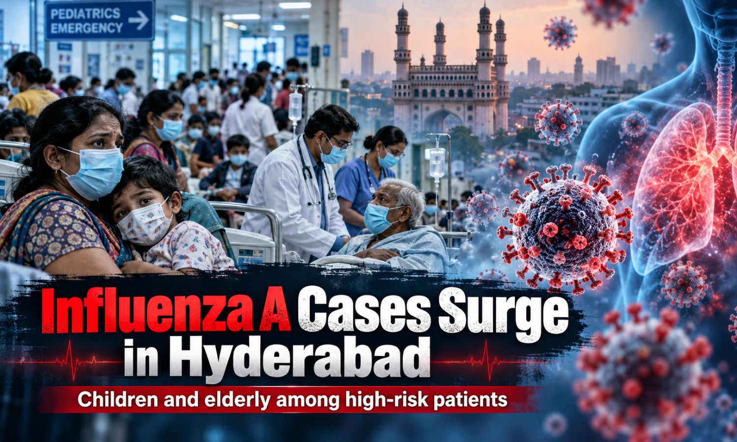 انفلوئنزا اے کا پھیلاؤ، حیدرآباد میں تشویش | Influenza A Surge