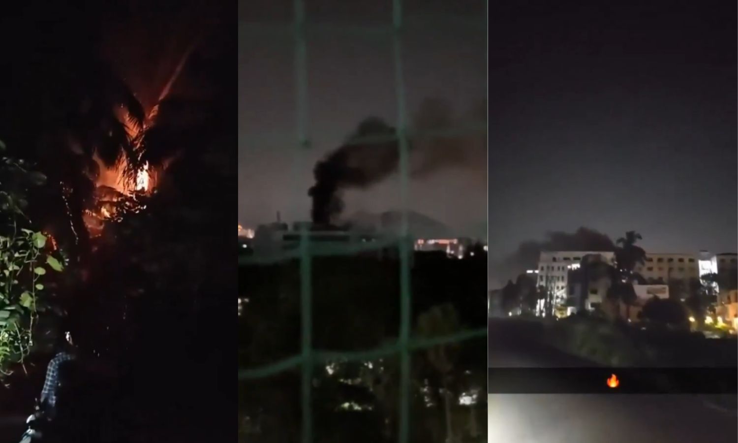 امراوتی میں لائبریری میں آگ | KL University Fire